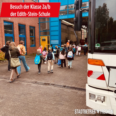 Frechener Grundschüler erhalten informative Einblicke in die Abfallentsorgung