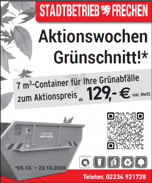 Aktionswochen Grünschnitt